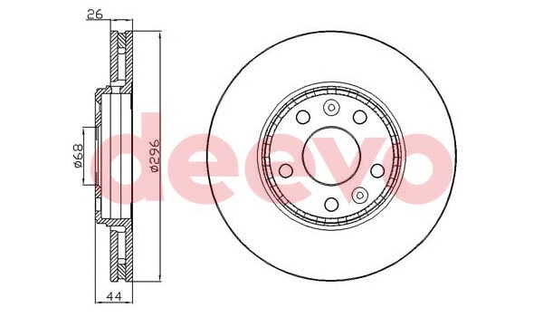 Brake Disc (BD22620)