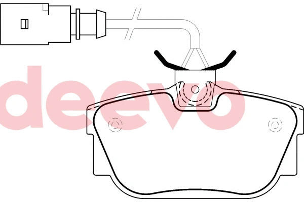 Brake Pad Set, disc brake (BP75940)