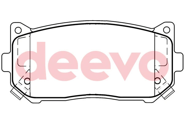 Brake Pad Set, disc brake (BP60180)