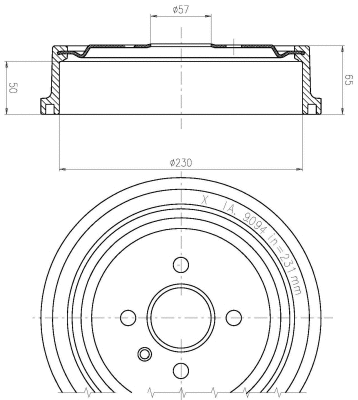 Brake Disc (BT81800)