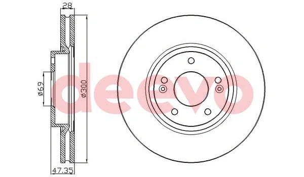 Brake Disc (BD21040)