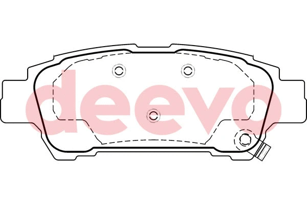 Brake Pad Set, disc brake (BP57640)