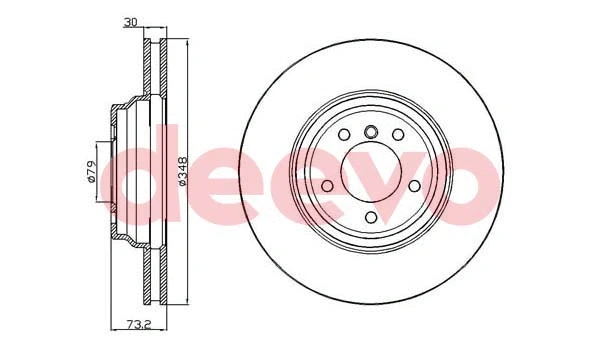 Brake Disc (BD20820)