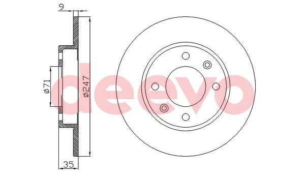 Brake Disc (BD13220)