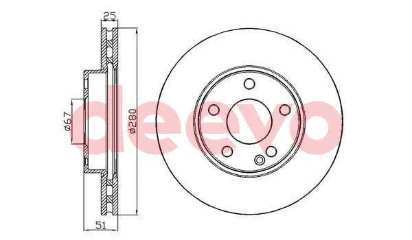 Brake Disc (BD35220)