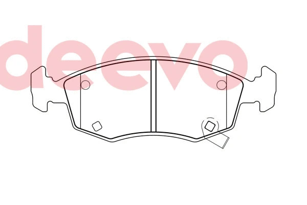 Brake Pad Set, disc brake (BP85040)