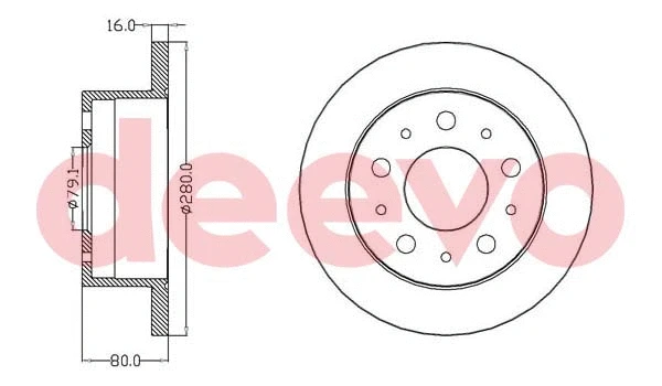 Brake Disc (BD19380)
