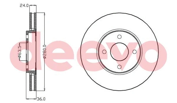 Brake Disc (BD25620)