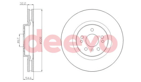Brake Disc (BD23280)