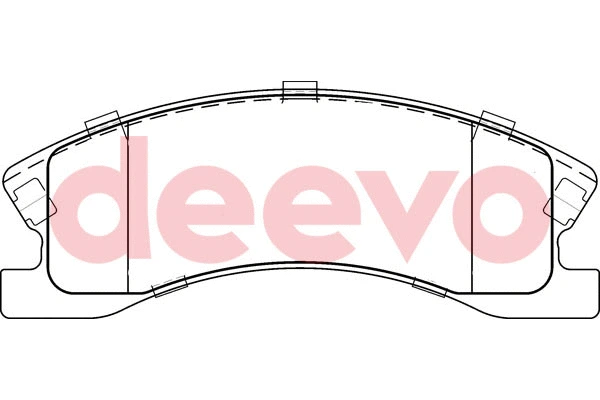 Brake Pad Set, disc brake (BP56120)