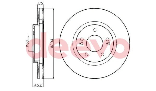 Brake Disc (BD15740)