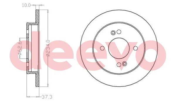 Brake Disc (BD17580)