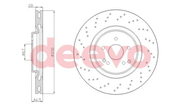 Brake Disc (BD22520)