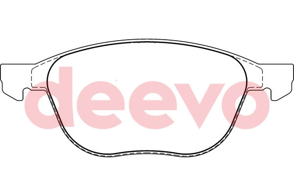 Brake Pad Set, disc brake (BP50220)