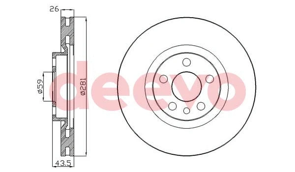 Brake Disc (BD31340)