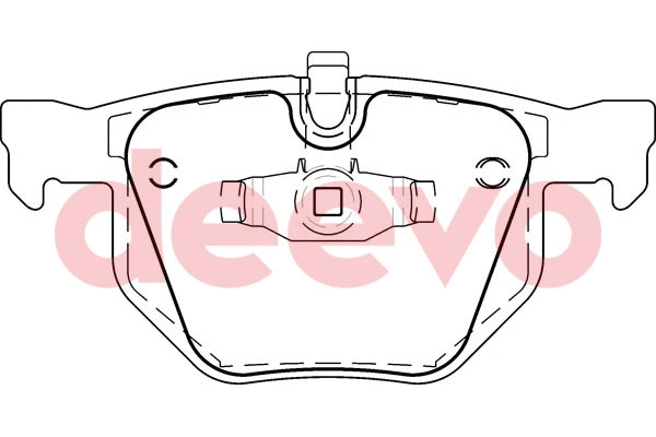 Brake Pad Set, disc brake (BP56580)