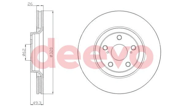 Brake Disc (BD23680)