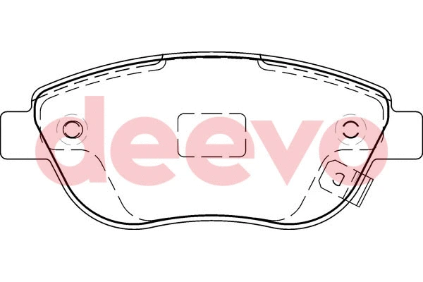 Brake Pad Set, disc brake (BP54280)