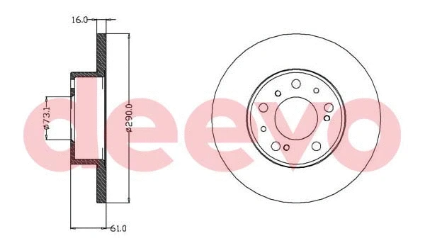 Brake Disc (BD25360)