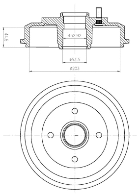 Brake Disc (BT80200)