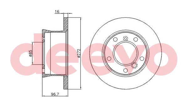Brake Disc (BD32040)