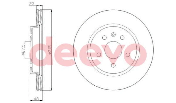 Brake Disc (BD22460)