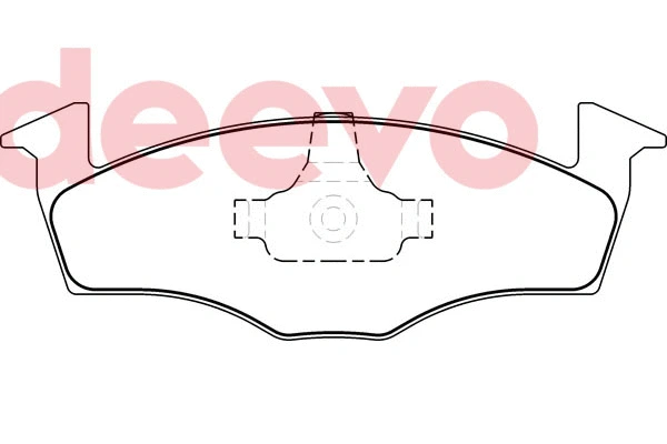 Brake Pad Set, disc brake (BP74400)