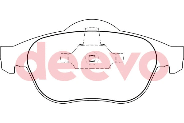 Brake Pad Set, disc brake (BP54780)