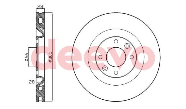 Brake Disc (BD32260)