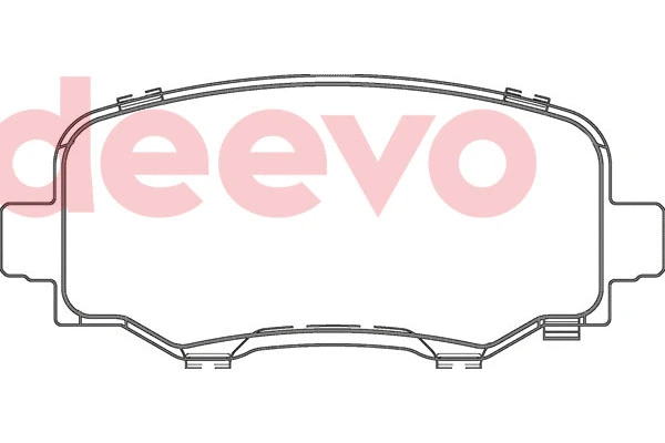 Brake Pad Set, disc brake (BP84280)