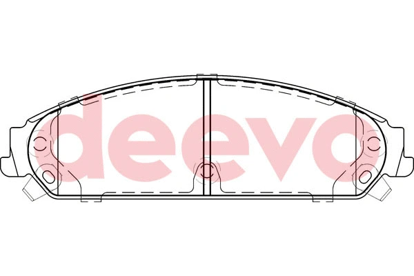 Brake Pad Set, disc brake (BP58200)