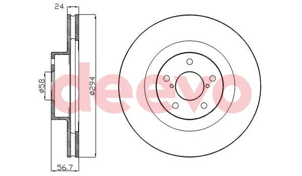 Brake Disc (BD34400)