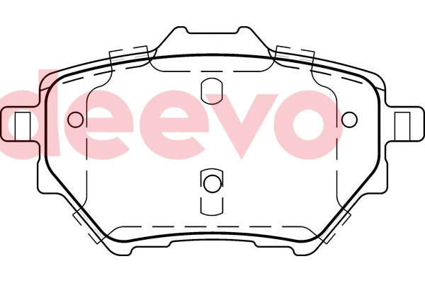 Brake Pad Set, disc brake (BP84000)