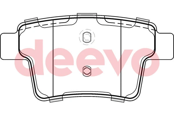 Brake Pad Set, disc brake (BP54660)