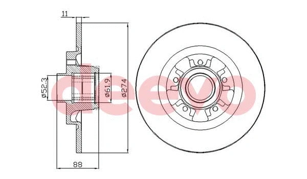 Brake Disc (BD23540)