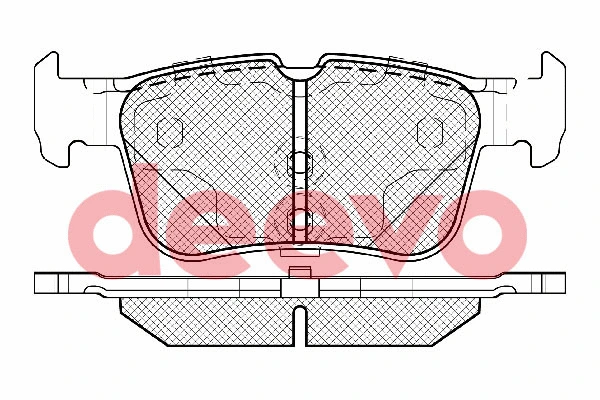 Brake Pad Set, disc brake (BP85520)