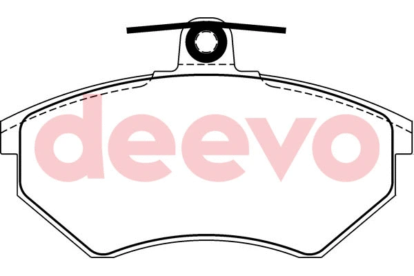 Brake Pad Set, disc brake (BP54120)