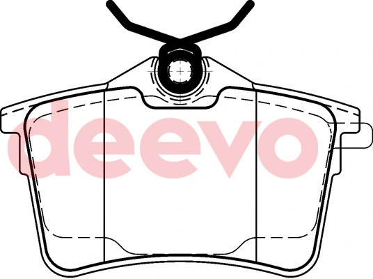 Brake Pad Set, disc brake (BP79780)