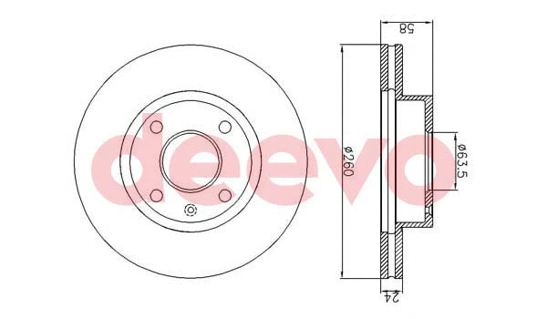 Brake Disc (BD10860)