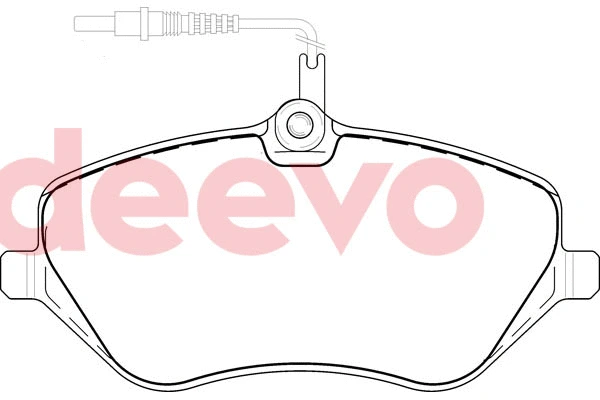 Brake Pad Set, disc brake (BP77640)