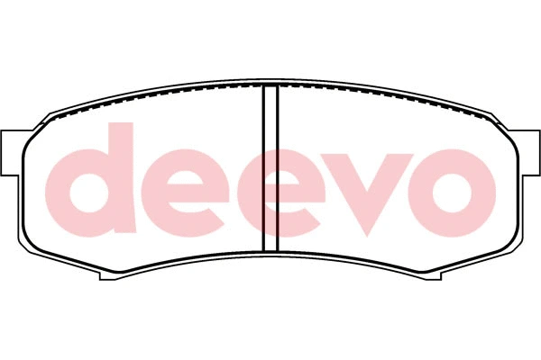 Brake Pad Set, disc brake (BP55540)