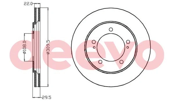 Brake Disc (BD15060)