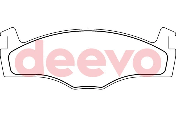 Brake Pad Set, disc brake (BP56540)