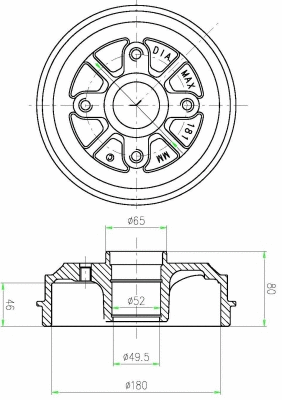 Brake Disc (BT81260)