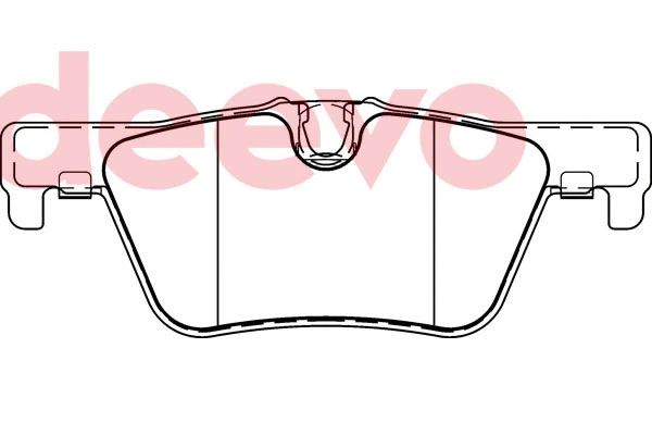 Brake Pad Set, disc brake (BP82100)