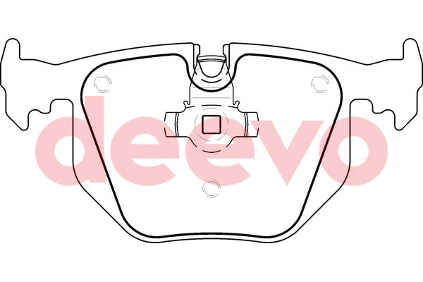 Brake Pad Set, disc brake (BP53280)