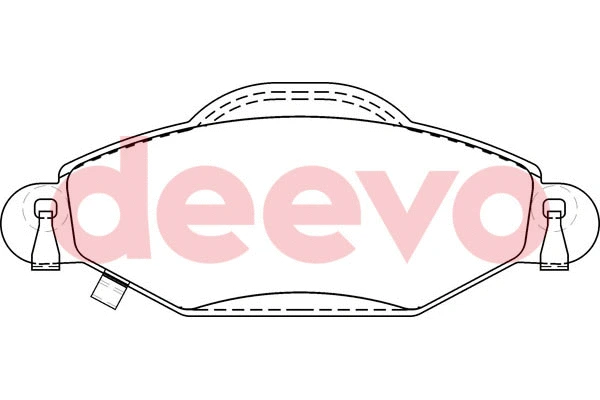 Brake Pad Set, disc brake (BP51260)