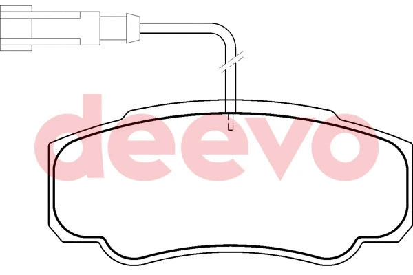 Brake Pad Set, disc brake (BP59540)