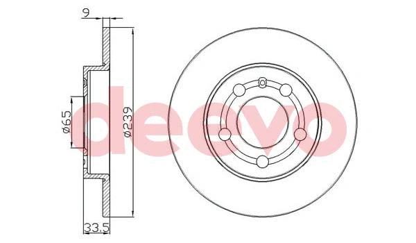 Brake Disc (BD13660)