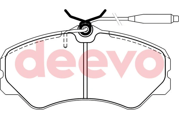 Brake Pad Set, disc brake (BP56560)